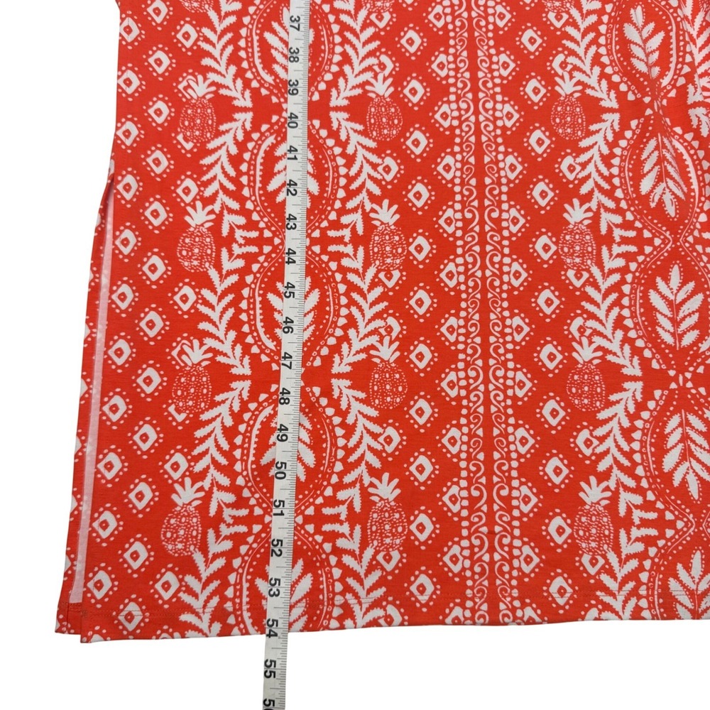 Lilly Pulitzer Ulla Maxi Dress Orange Flamingo Feather Harbour View Print M NEW - Picture 8 of 10